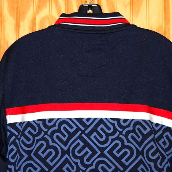 Born Fly AnyTown USA Track Jacket - Navy, Red & White - Size L - Picture 9 of 10